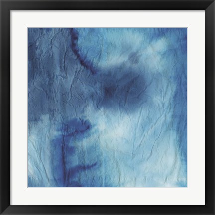 Framed Indigo Dye VIII Print