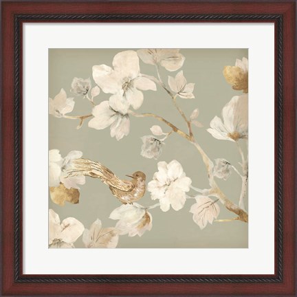 Framed Paradise Magnolia  II Print