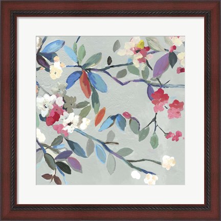 Framed Fresh Bouquet I Print