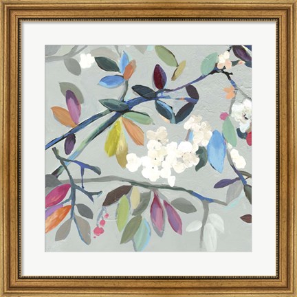 Framed Fresh Bouquet II Print