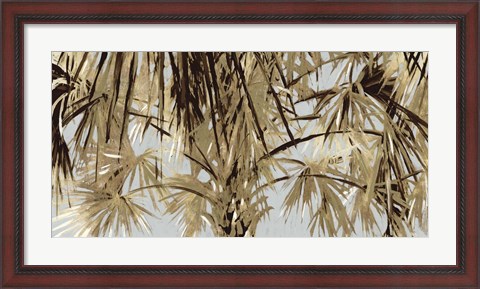 Framed Big Palms Print