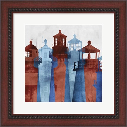 Framed Lighthouse II Print