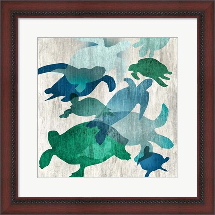 Framed Leatherback II Print