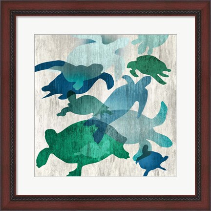 Framed Leatherback II Print