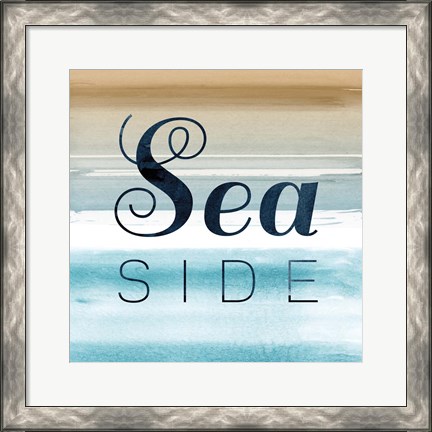 Framed Seaside Print