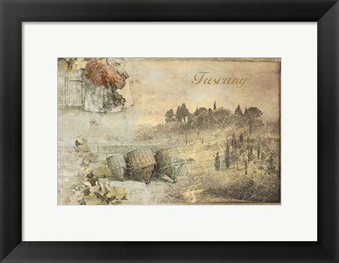 Framed Tuscany Print