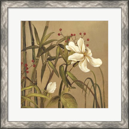 Framed Bamboo Beuaty I Print