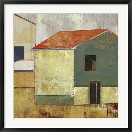 Framed Abstract Construction II Print