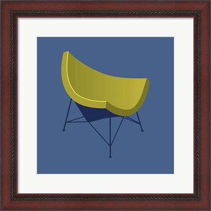 Framed Mid Century Chair I Print
