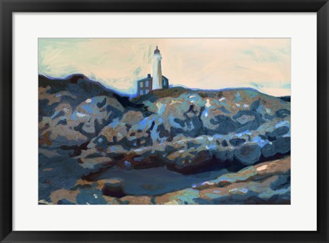 Framed Lighthouse Print