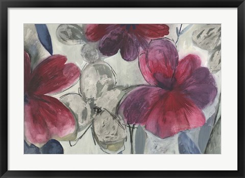 Framed Cartagena Floral Print