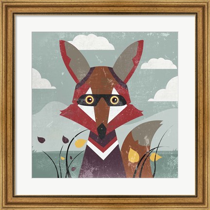 Framed Fox Print