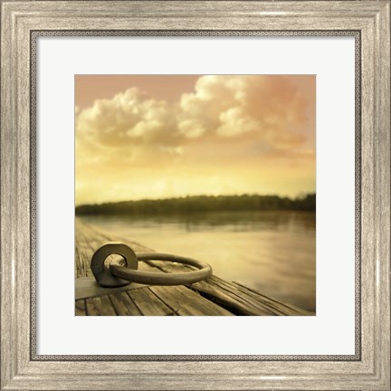 Framed Dockside Print