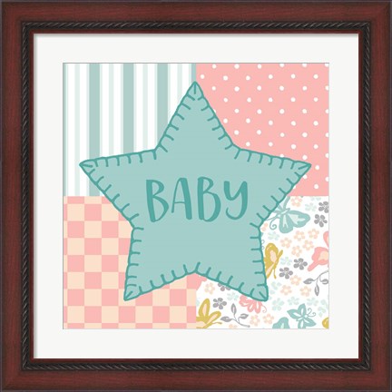 Framed Baby Quilt IV Baby Print