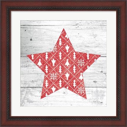 Framed Nordic Holiday XIII Print