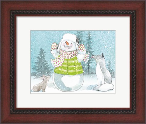 Framed Polar Cap Friends IV Print