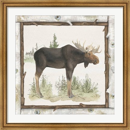 Framed Family Cabin III Print