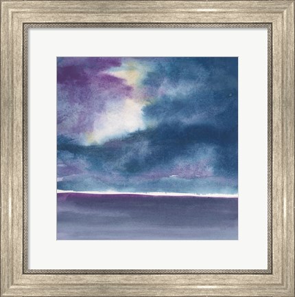 Framed Clouds II Print