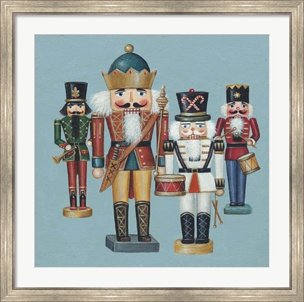 Framed King Nutcrackers Print