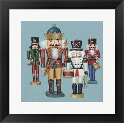 Framed King Nutcrackers Print