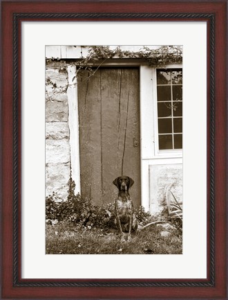 Framed I am Home Print