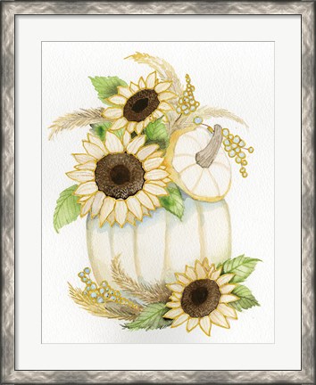 Framed Autumn Elegance II Print