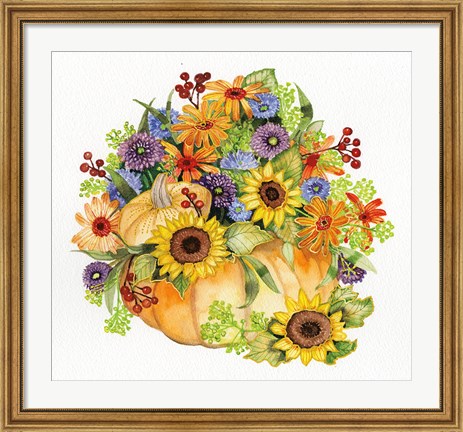 Framed Autumn Days II Print