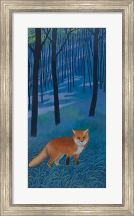 Framed Edge of the Woods Print