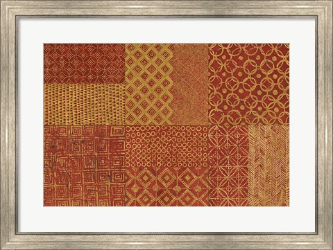 Framed Maki Tile XVII Spice Print