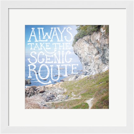 Framed Coastal Adventures II Print