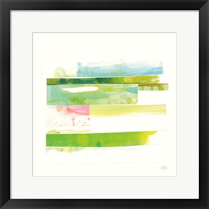 Framed Stacks III Print