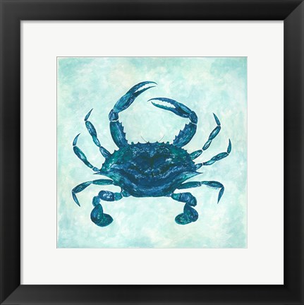 Framed Crab Print