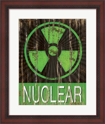 Framed Nuclear Print