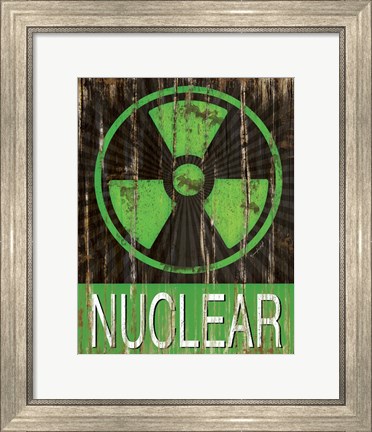 Framed Nuclear Print