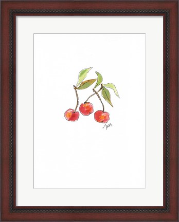 Framed Cherries Print