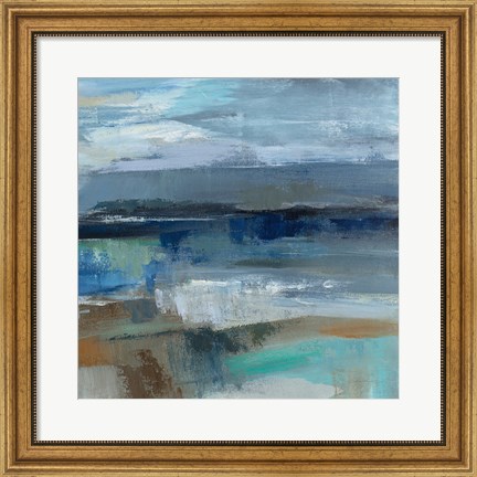 Framed Wave Crop II Print