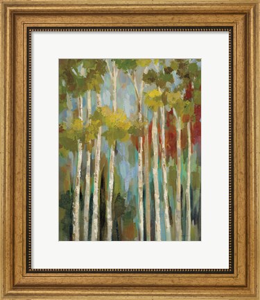 Framed Young Forest II Print