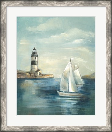 Framed Northeastern Breeze I Print