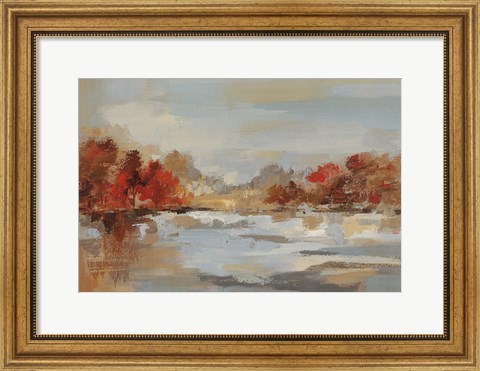 Framed Late Fall Reminiscense Print