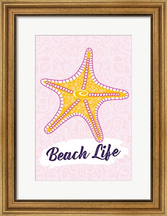 Framed Beach Life Print