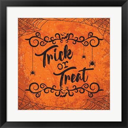 Framed Trick or Treat Print