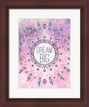 Framed Boho Dream Big Print