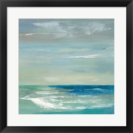 Framed Early Morning Waves I Print