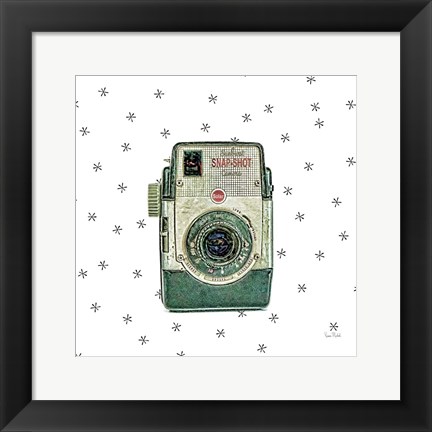 Framed Vintage Camera Print