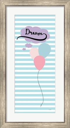 Framed Dream Balloons Print