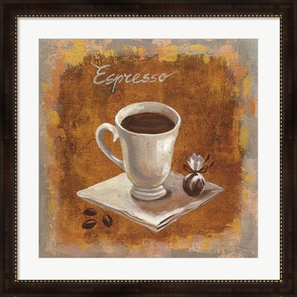 Framed Coffee Time IV Print