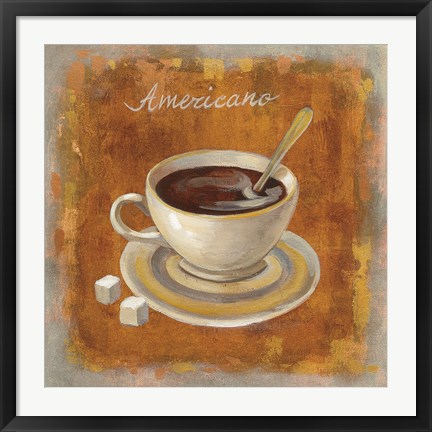 Framed Coffee Time VI Print