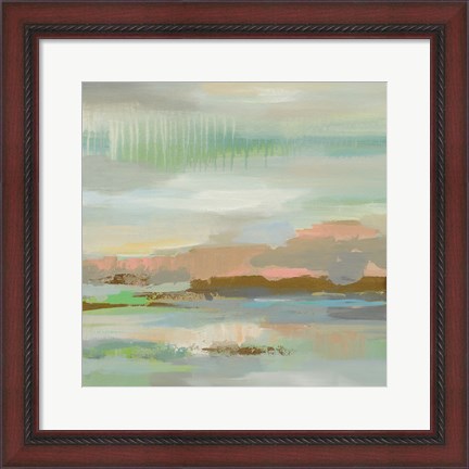 Framed Spring Desert I Print