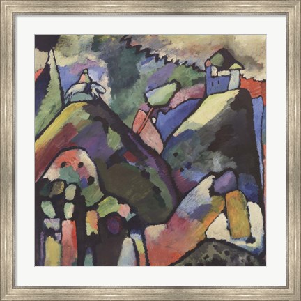 Framed Improvisation 9, 1910 Print