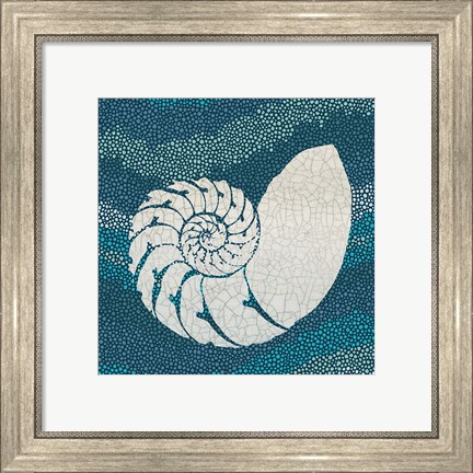 Framed Sea Glass III Print